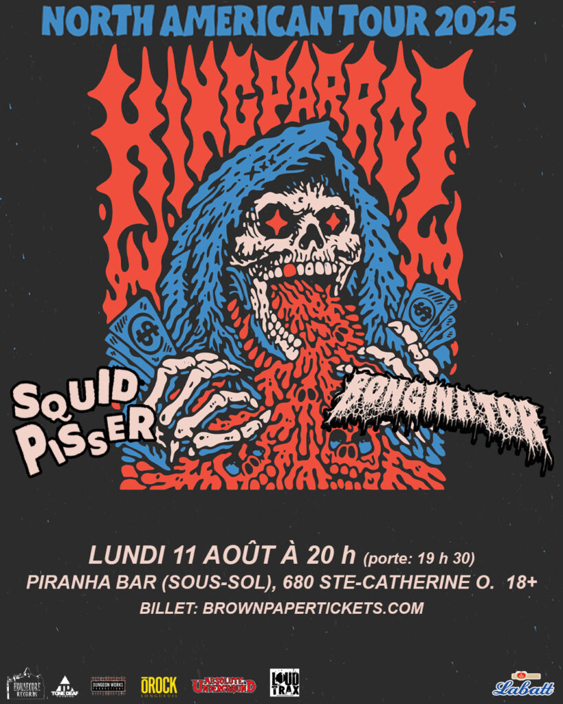 KING PARROT SQUID PISSER BONGINATOR