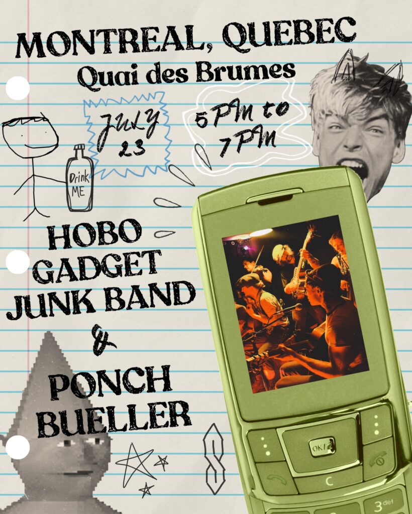 HOBO GADGET JUNK BAND PONCH BUELLER