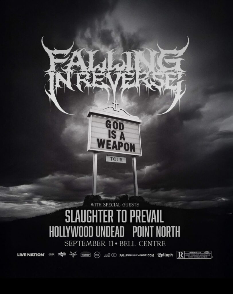 FALLING IN REVERSE SLAUGHTER TO PREVAIL HOLLYWOOD UNDEAD POINT NORTH