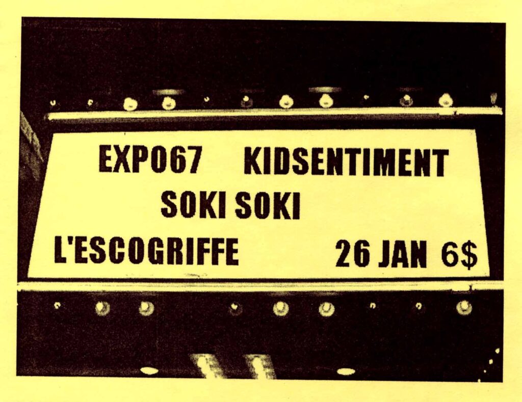 EXPO 67 KID SENTIMENT SOKI SOKI
