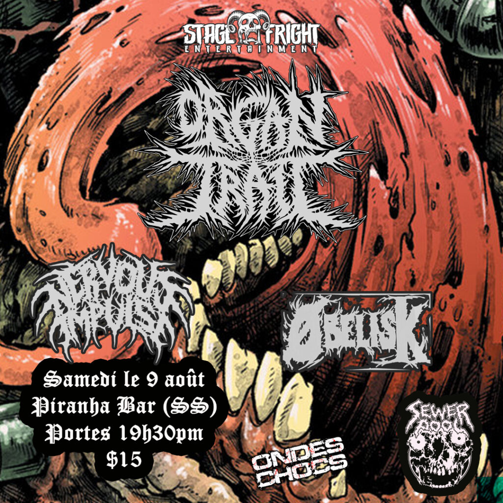 ORGAN TRAIL NERVOUS IMPULSE OBELISK