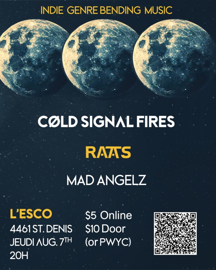 COLD SIGNAL FIRES RAATS MAD ANGELZ