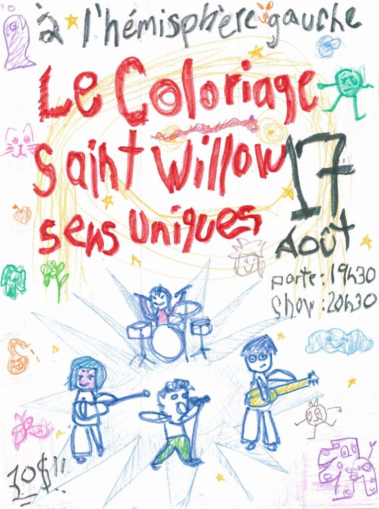 LE COLORIAGE SAINT-WILLOW SENS UNIQUES