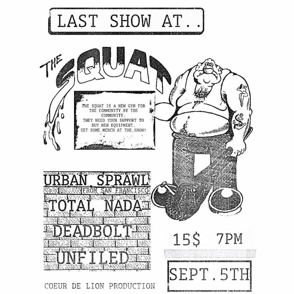 URBAN SPRAWL TOTAL NADA DEADBOLT UNFILED