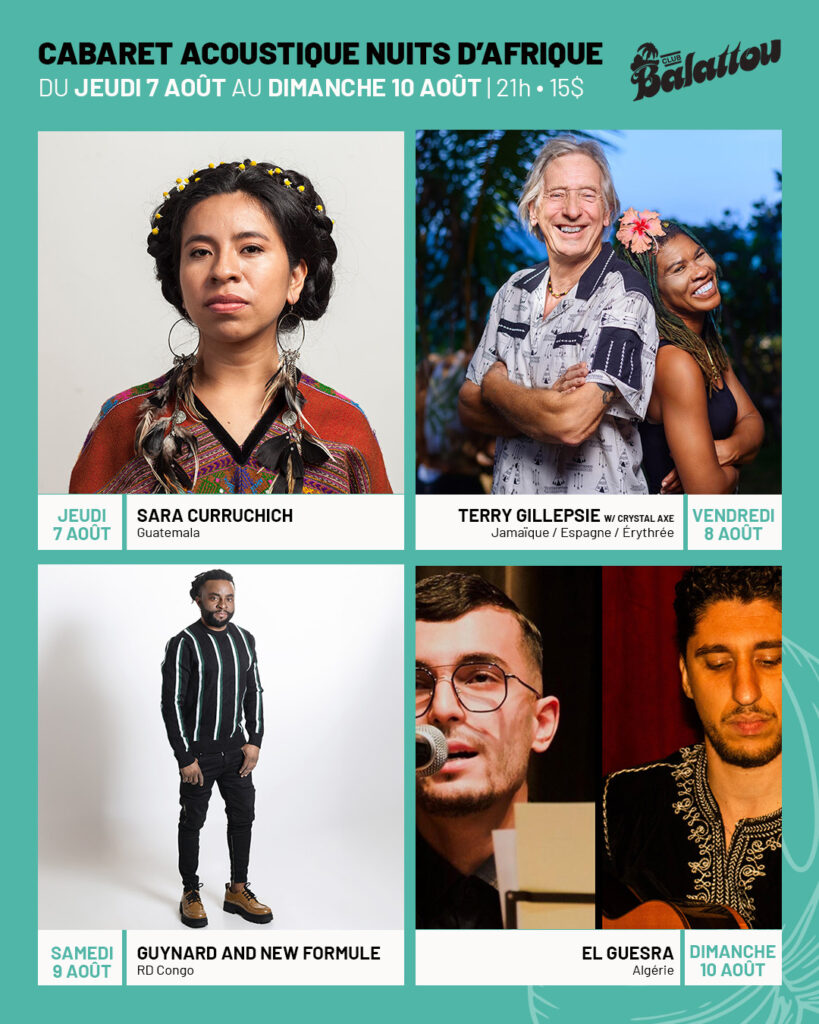 SARA CURRUCHICH TERRY GILLESPIE GUYNARD AND NEW PROFILE EL GUESRA
