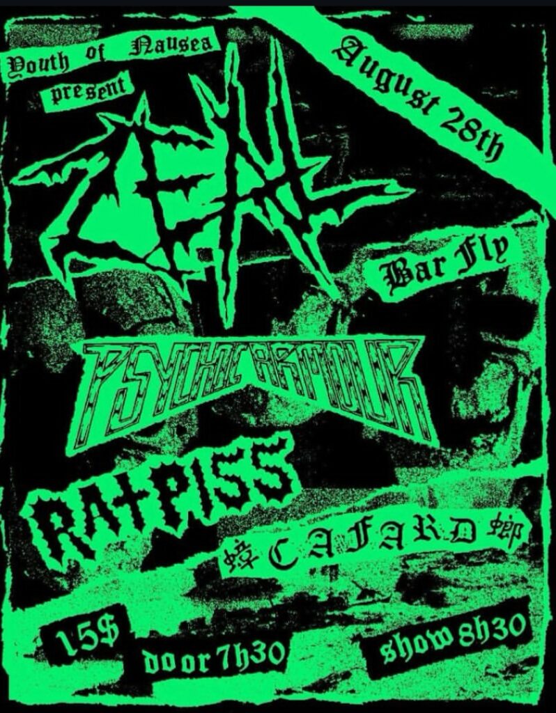 ZEAL PSYCHIC ARMOUR RATPISS CAFARD