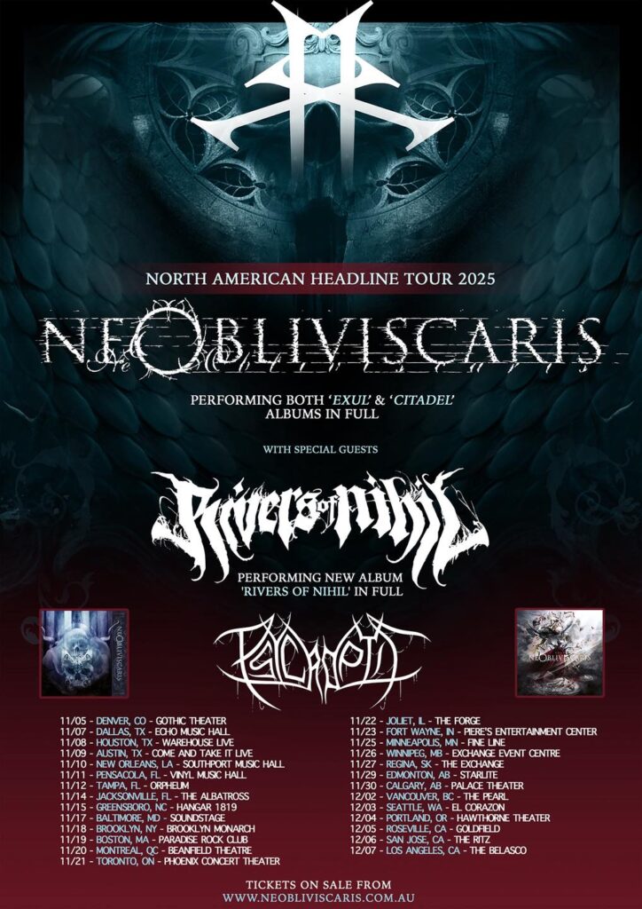 NE OBLIVISCARIS RIVERS OF NIHIL PSYCROPTIC