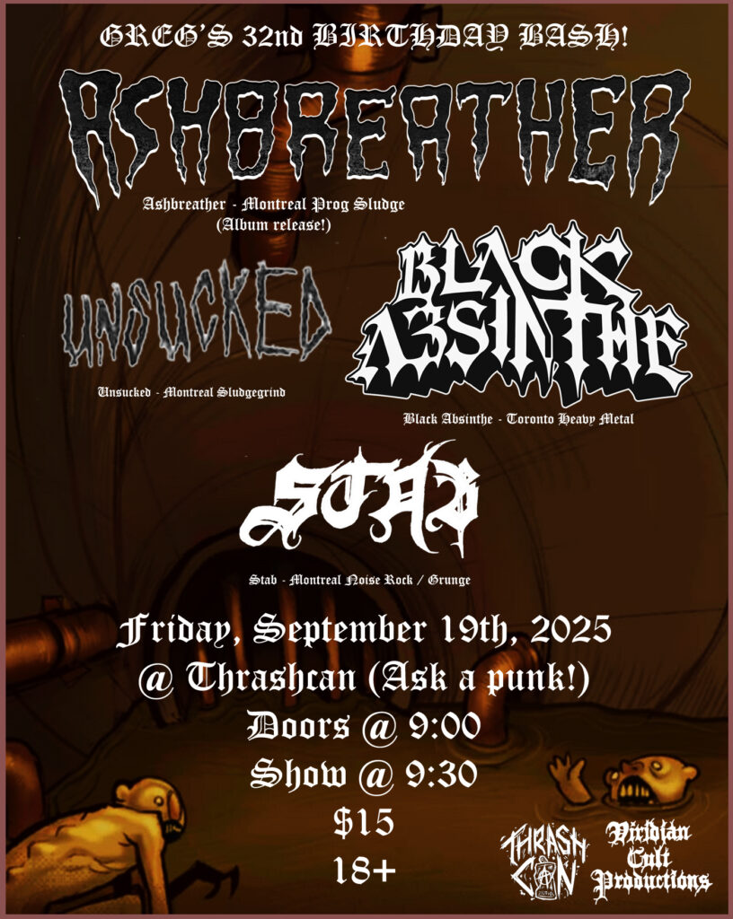 ASHBREATHER UNSUCKED BLACK ABSINTHE STAB