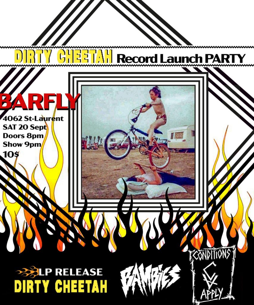 DIRTY CHEETAH BAMBIES CONDITIONS APPLY