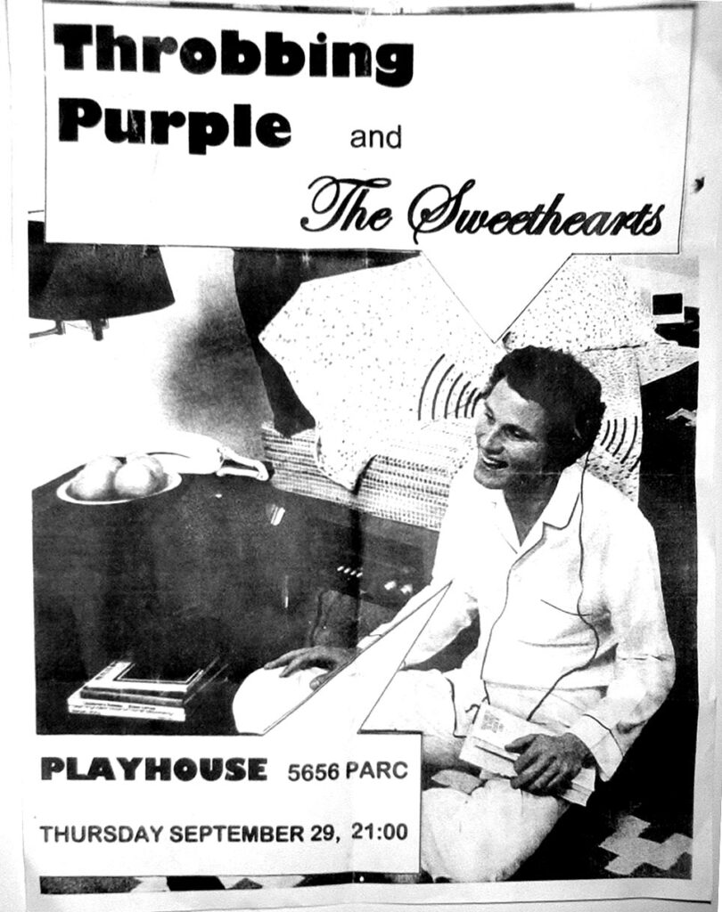 THROBBING PURPLE THE SWEETHEARTS