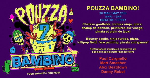 POUZZA 7 BAMBINO PAUL CARGNELLO MATT SMASHER ALEX BEATDOWN DANNY REBEL