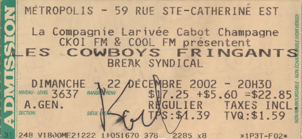 LES COWBOYS FRINGANTS