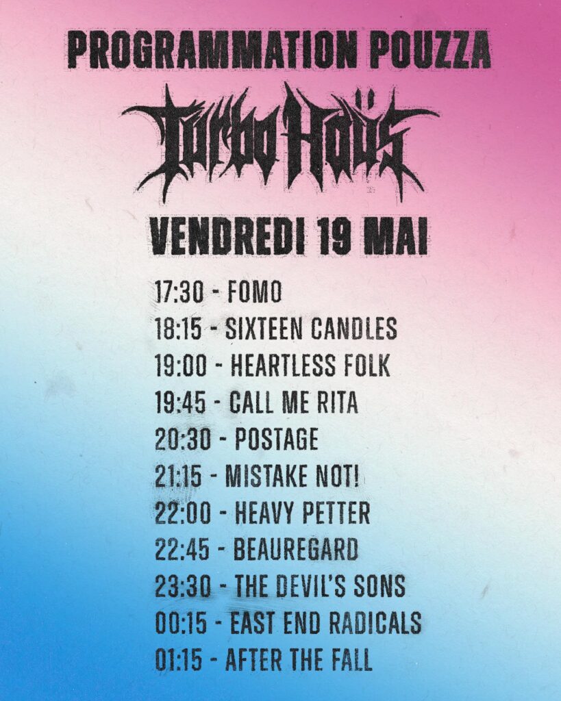 FOMO SIXTEEN CANDLES HEARTLESS FOLK CALL ME RITA POSTAGE MISTAKE NOT! HEAVY PETTER BEAUREGARD THE DEVIL’S SONS EAST END RADICALS AFTER THE FALL