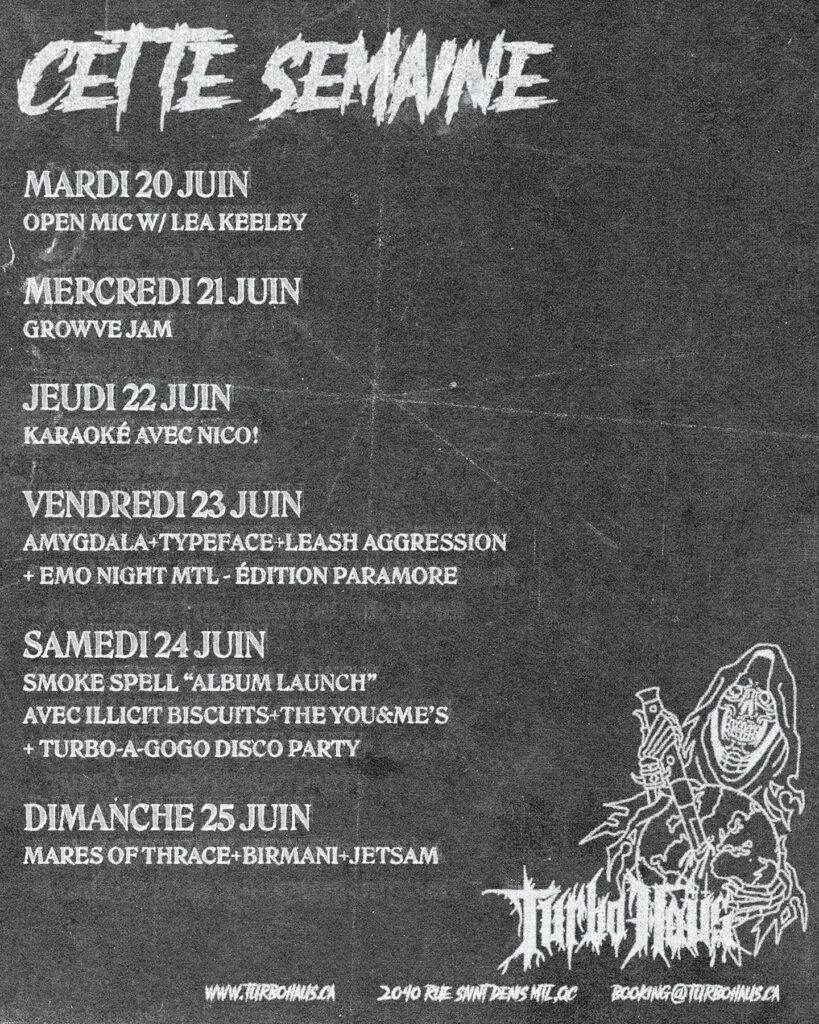 LEA KEELEY AMYGDALA TYPEFACE LEASH AGGRESSION EMO NIGHT MTL SMOKE SPELL ILLICIT BISCUITS THE YOU&ME’S MARES OF THRACE BIRMANI JETSAM