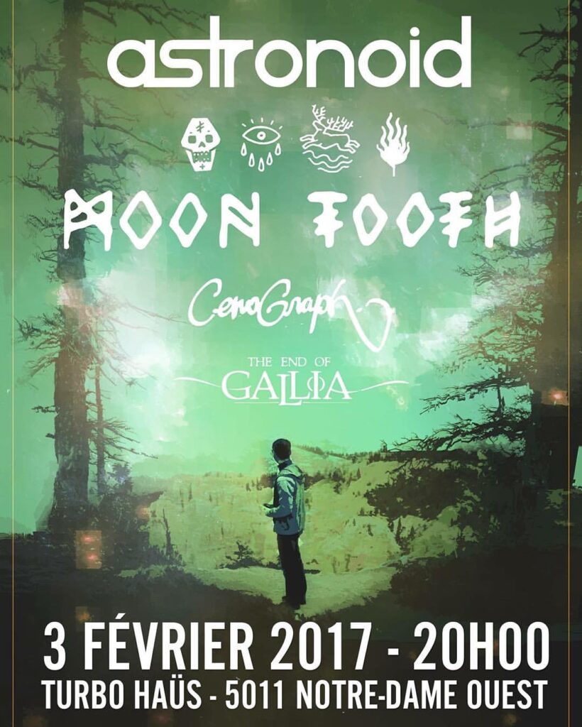 ASTRONOID MOON TOOTH CENOGRAPH THE END OF GALLIA