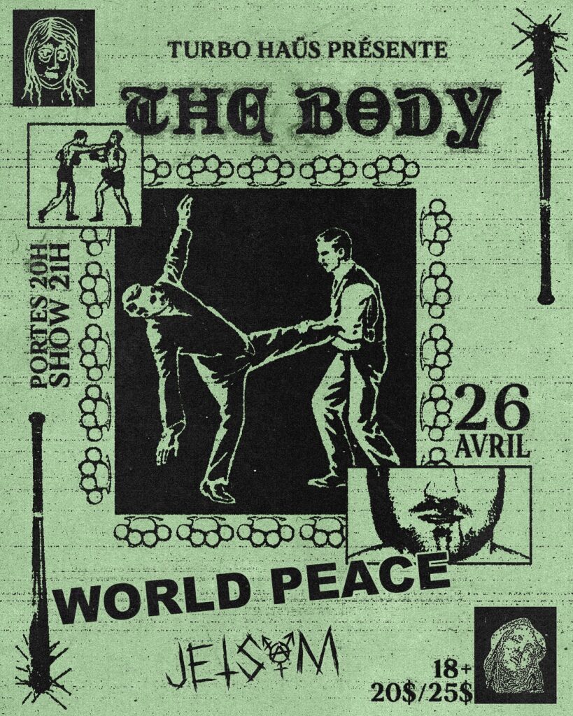 THE BODY WORLD PEACE JETSAM