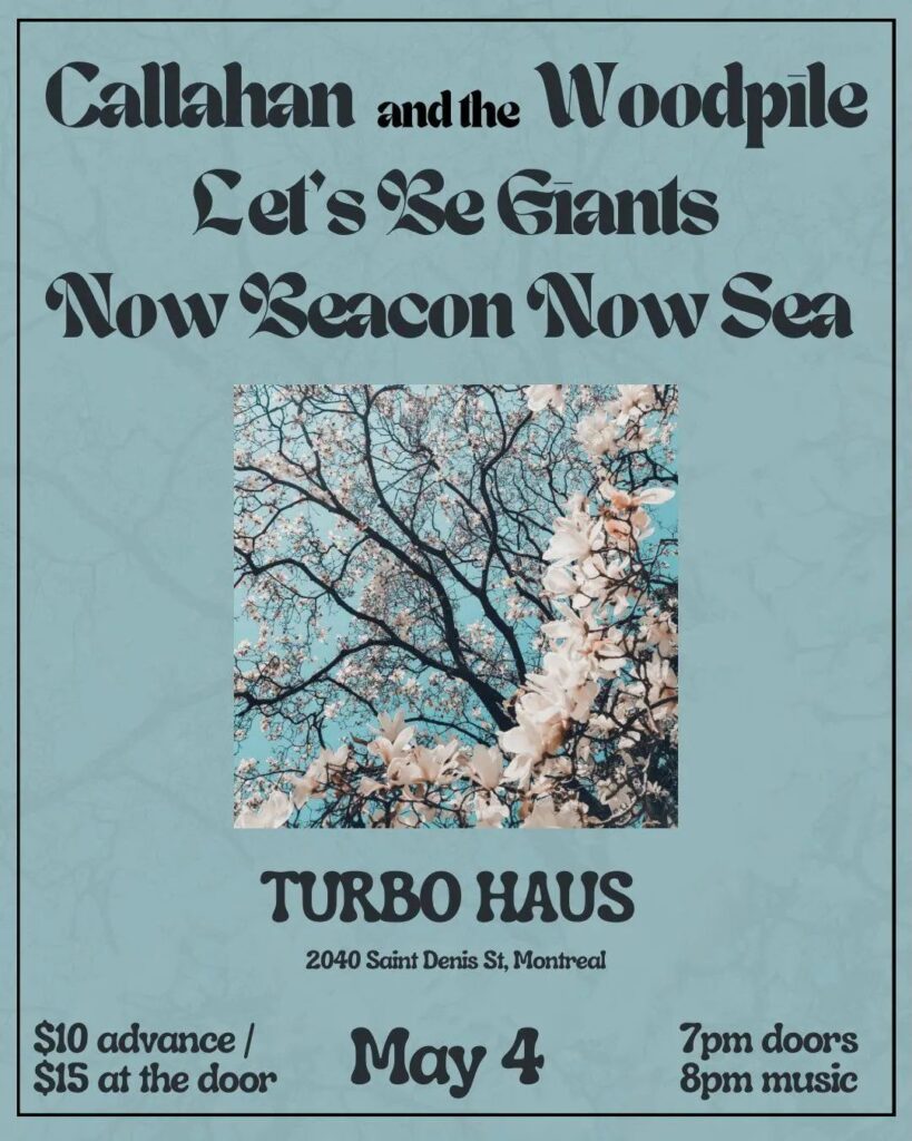 CALLAHAN AND THE WOODPILE LET&rsquo;S BE GIANTS NOW BEACON NOW SEA