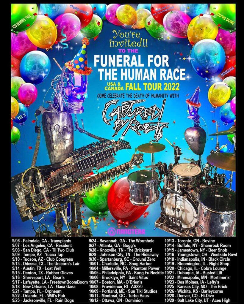 CAPTURED BY ROBOTS GUTSER