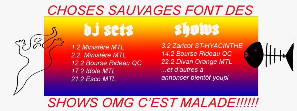 CHOSES SAUVAGES