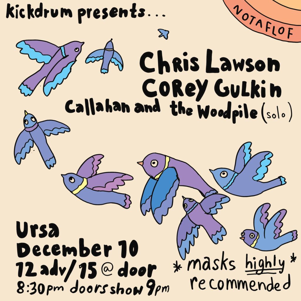 CHRIS LAWSON COREY GULKIN CALLAHAN AND THE WOODPILE
