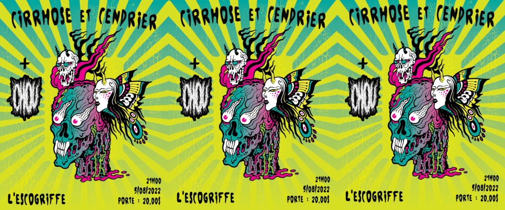 CIRRHOSE ET CENDRIER CHOU