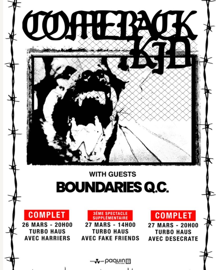 COMEBACK KID HARRIERS