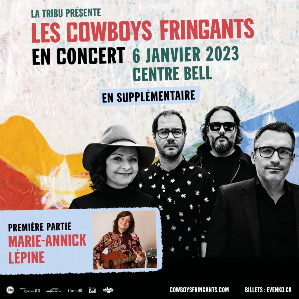 LES COWBOYS FRINGANTS MARIE-ANNICK LÉPINE