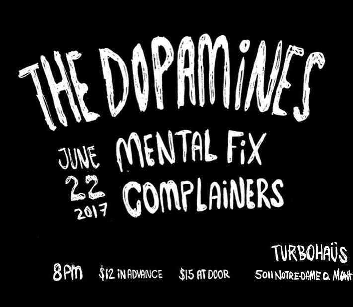 THE DOPAMINES MENTAL FIX COMPLAINERS