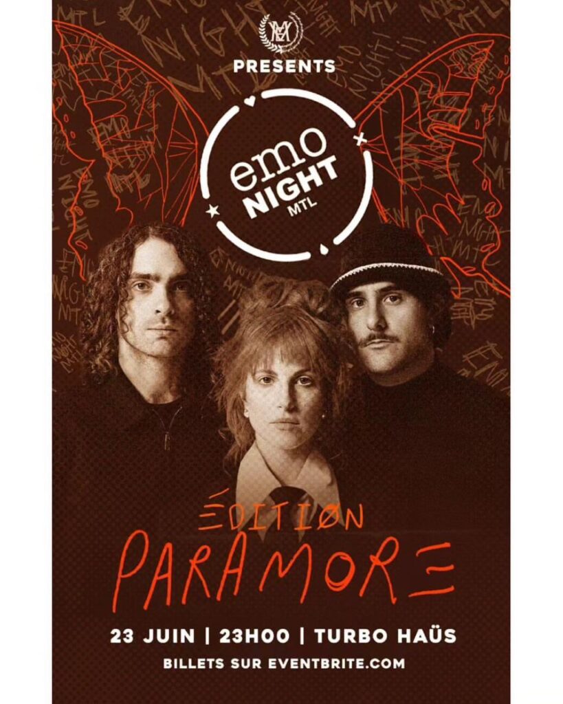 EMO NIGHT ÉDITION PARAMORE