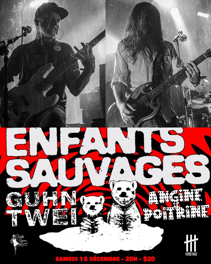 ENFANTS SAUVAGES GUHN TWEI ANGINE DE POITRINE