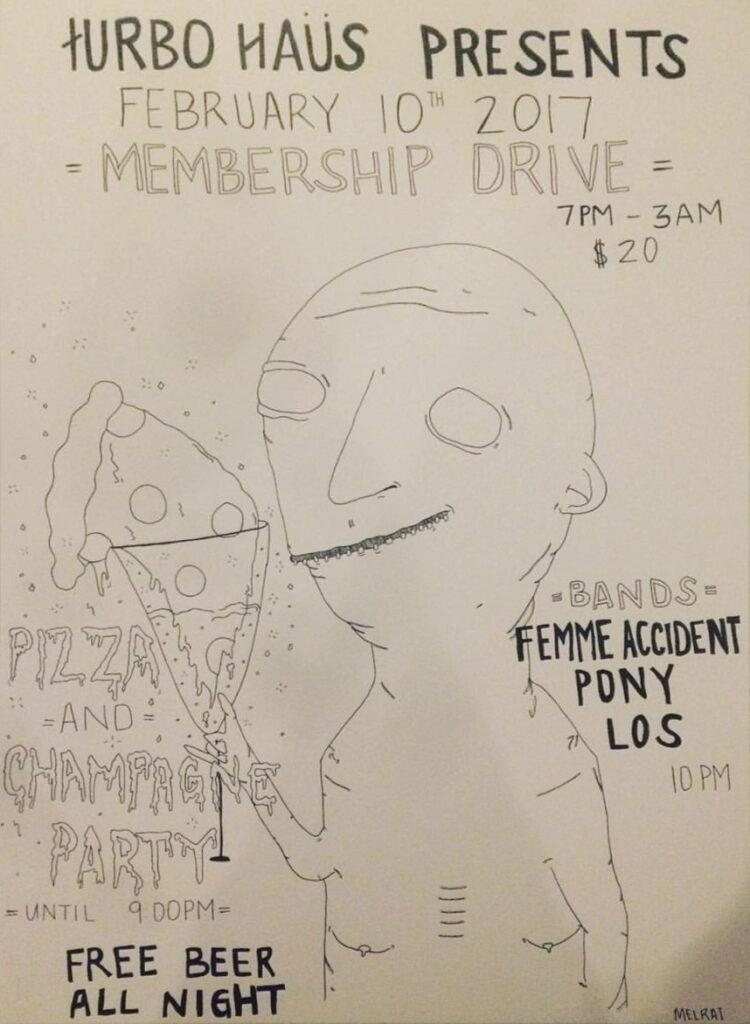 FEMME ACCIDENT PONY LOS