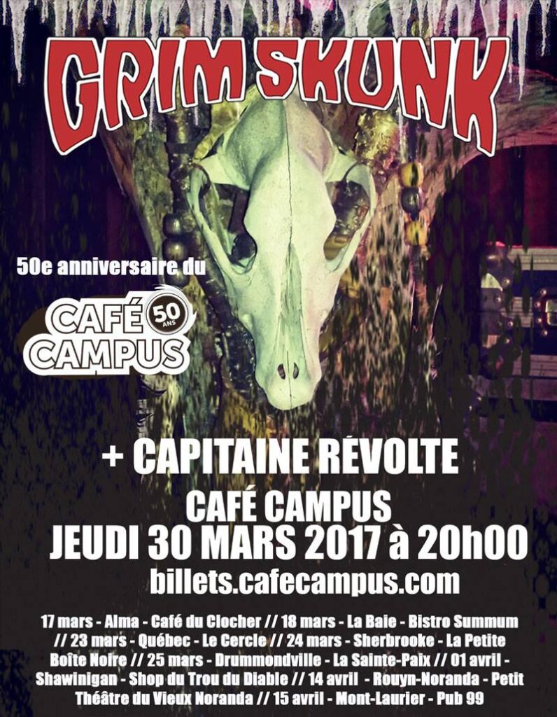 GRIM SKUNK CAPITAINE RÉVOLTE