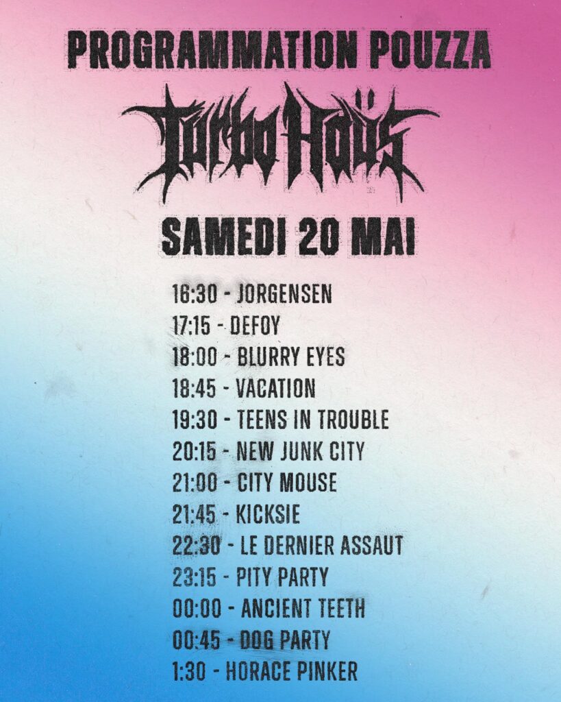 JORGENSEN DEFOY BLURRY EYES VACATION TEENS IN TROUBLE NEW JUNK CITY CITY MOUSE KICKSIE LE DERNIER ASSAUT PITY PARTY ANCIENT TEETH DOG PARTY HORACE PINKER