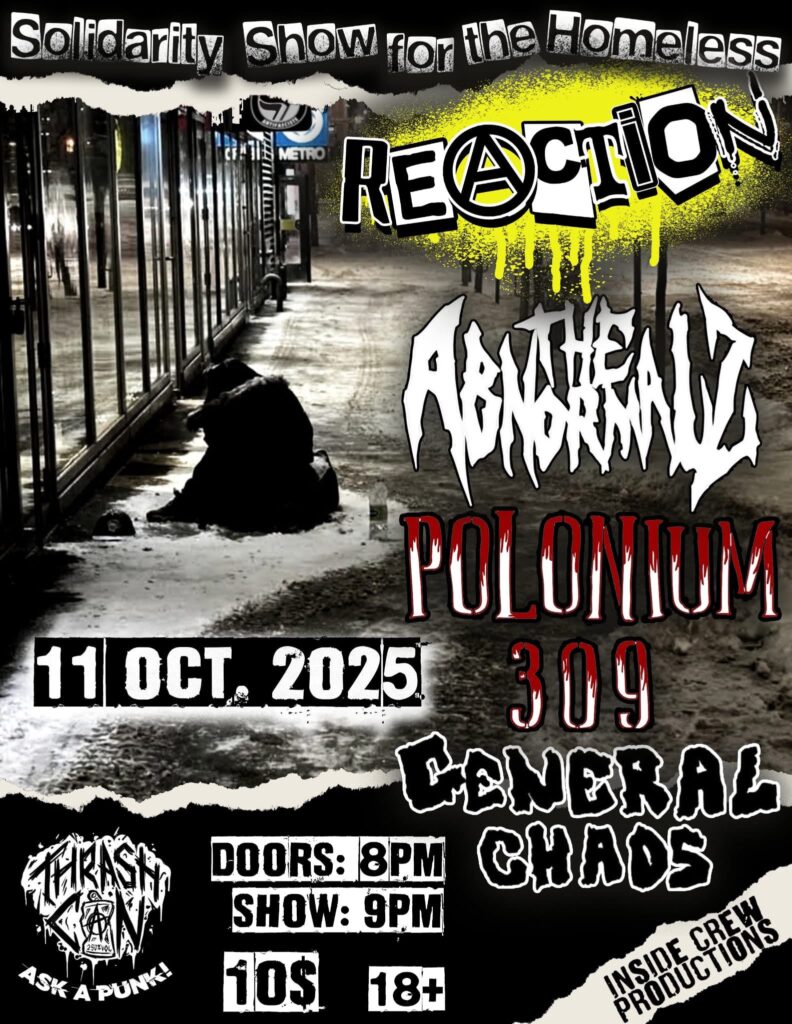 REACTION THE ABNORMALZ POLONIUM 309 GENERAL CHOAS