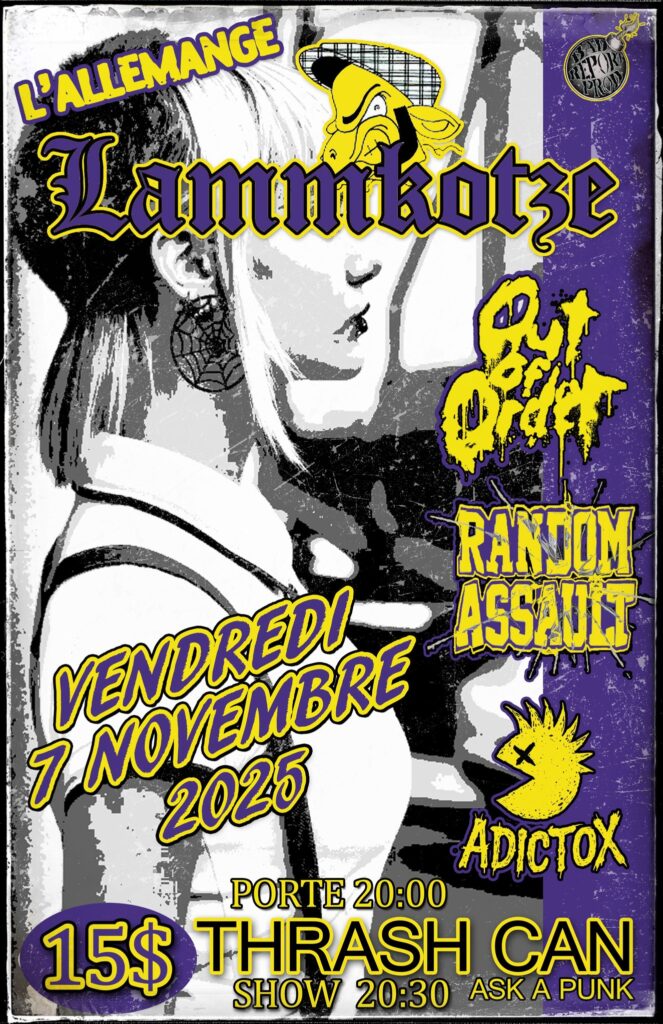 LAMMKOTZE OUT OF ORDER RANDOM ASSAULT ADICTOX