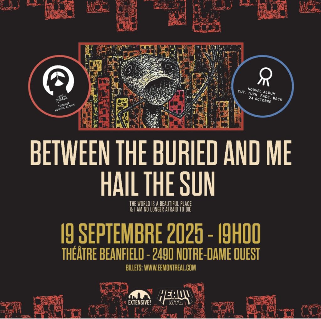 BETWEEN THE BURIED AND ME HAIL THE SUN