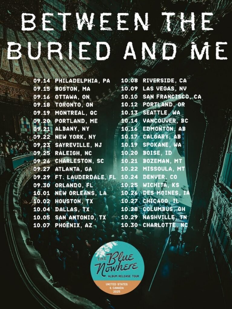 BETWEEN THE BURIED AND ME HAIL THE SUN