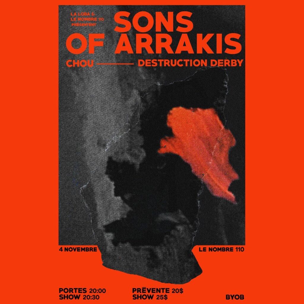 SONS OF ARAKIS CHOU DESTRUCTION DERBY