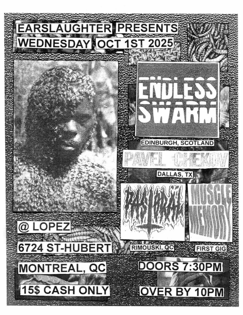 ENDLESS SWARM PAVEL CHEKOV PASTORAL MUSCLE MEMORY