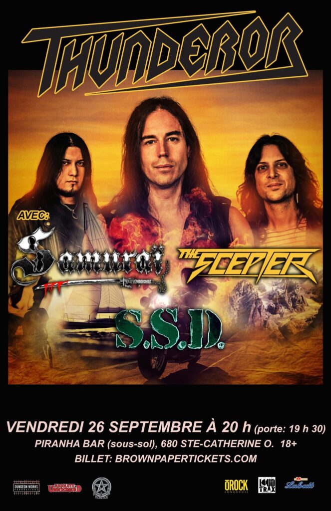 THUNDEROR SAMURAI THE SCEPTER SSD