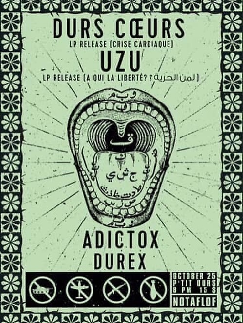 DURS COEURS UZU DUREX ADICTOX