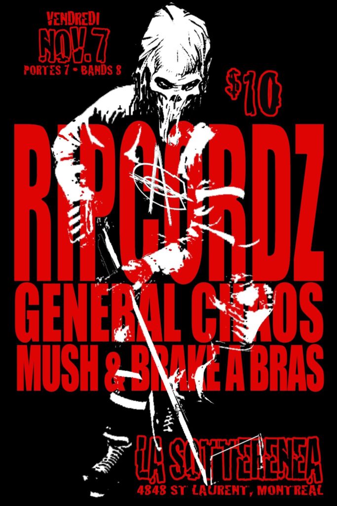 RIPCORDZ GENERAL CHAOS MUSH BRAKE À BRAS