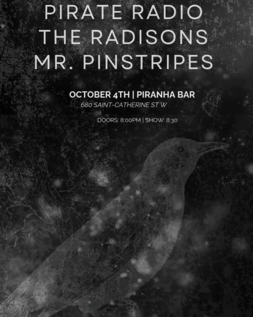 PIRATE RADIO THE RADISONS MR. PINSTRIPES