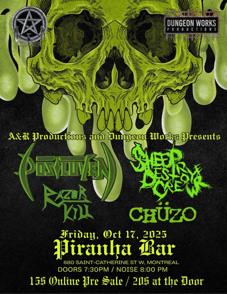 POSTLUVEN SHEEP DESTROYER CREW CHÜZO RAZORKILL