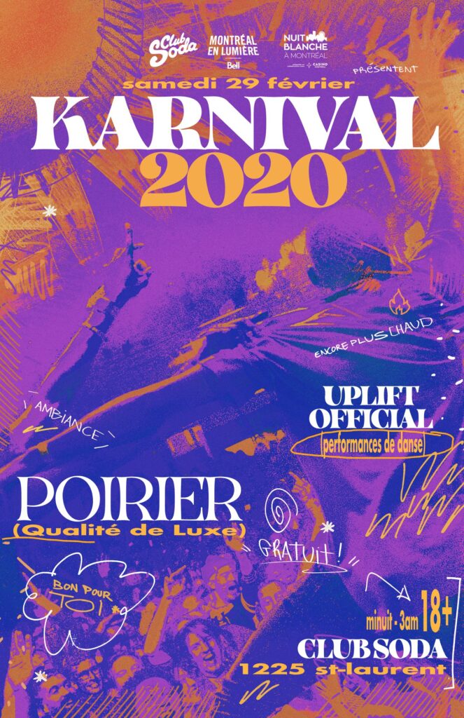 KARNIVAL 2020 UPLIFT OFFICIAL POIRIER
