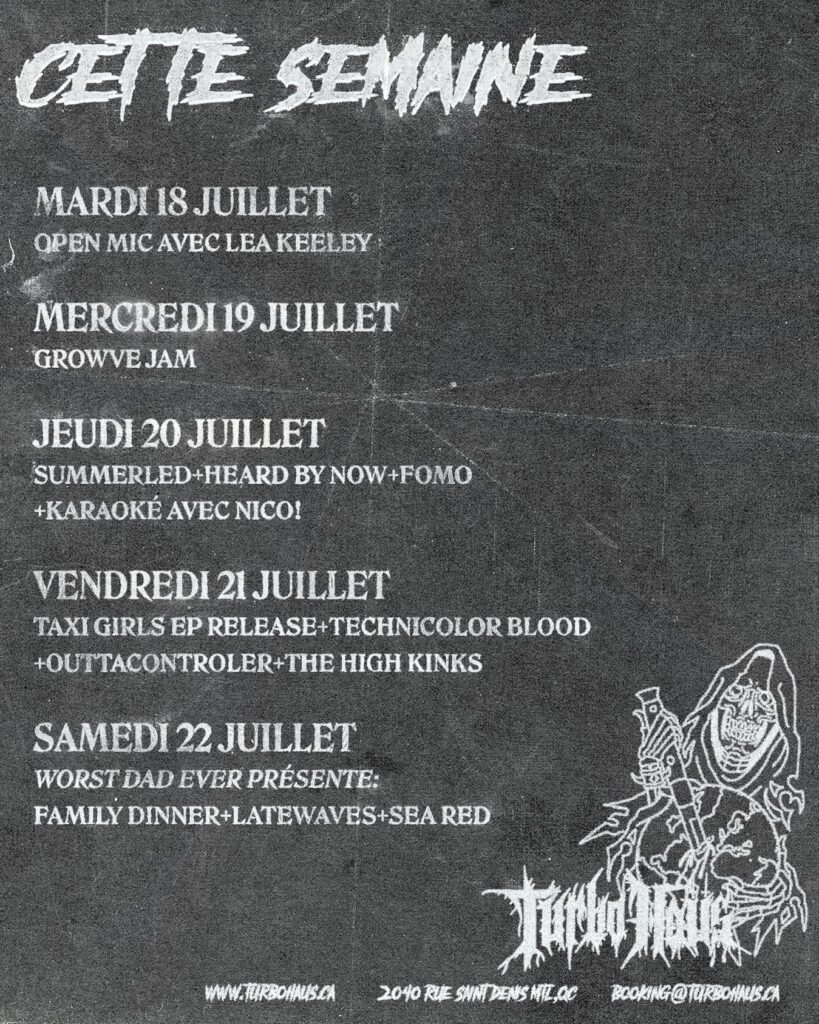 LEA KEELEY NICO SUMMERLED HEARD BY NOW FOMO TAXI GIRLS TECHNICOLOR BLOOD OUTTACONTROLLER THE HIGH KINKS FAMILY DINNER LATEWAVES SEA RED