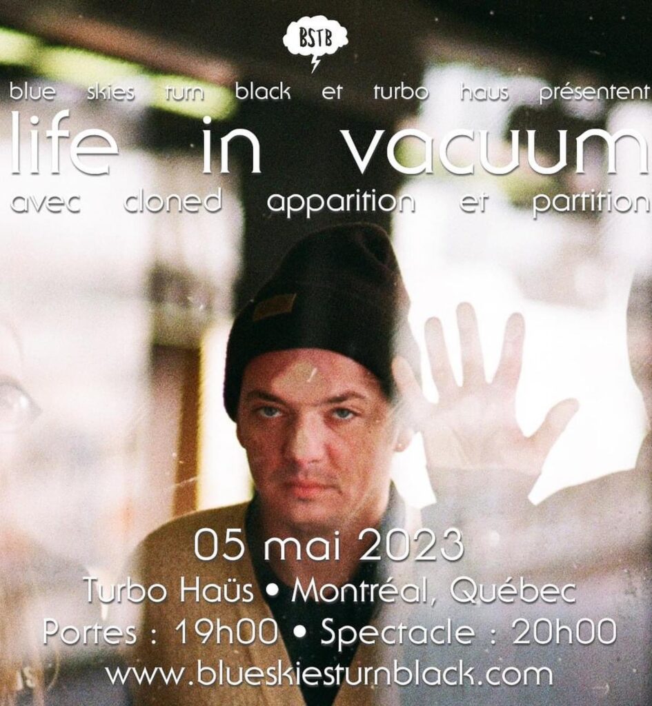 LIFE IN VACUUM CLONED APPARITION PARTITION