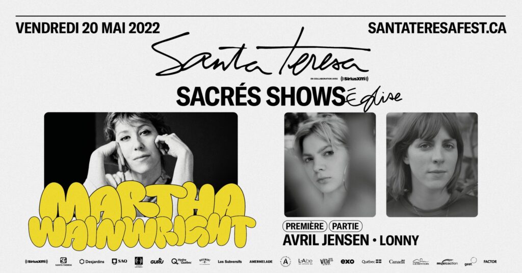 MARTHA WAINWRIGHT AVRIL JENSEN LONNY