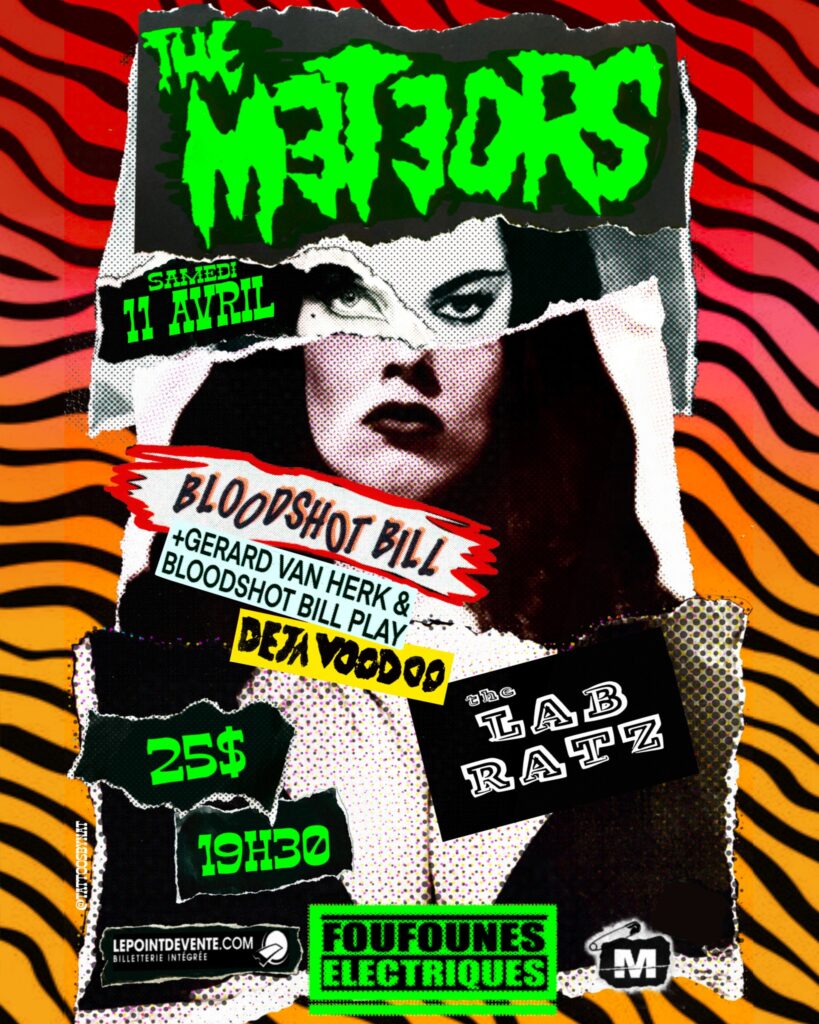 THE METEORS BLOODSHOT BILL THE LAB RATZ