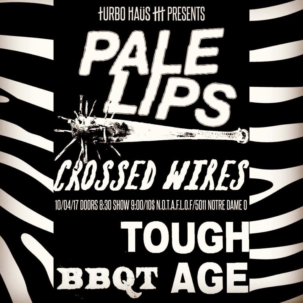 PALE LIPS CROSSED WIRES